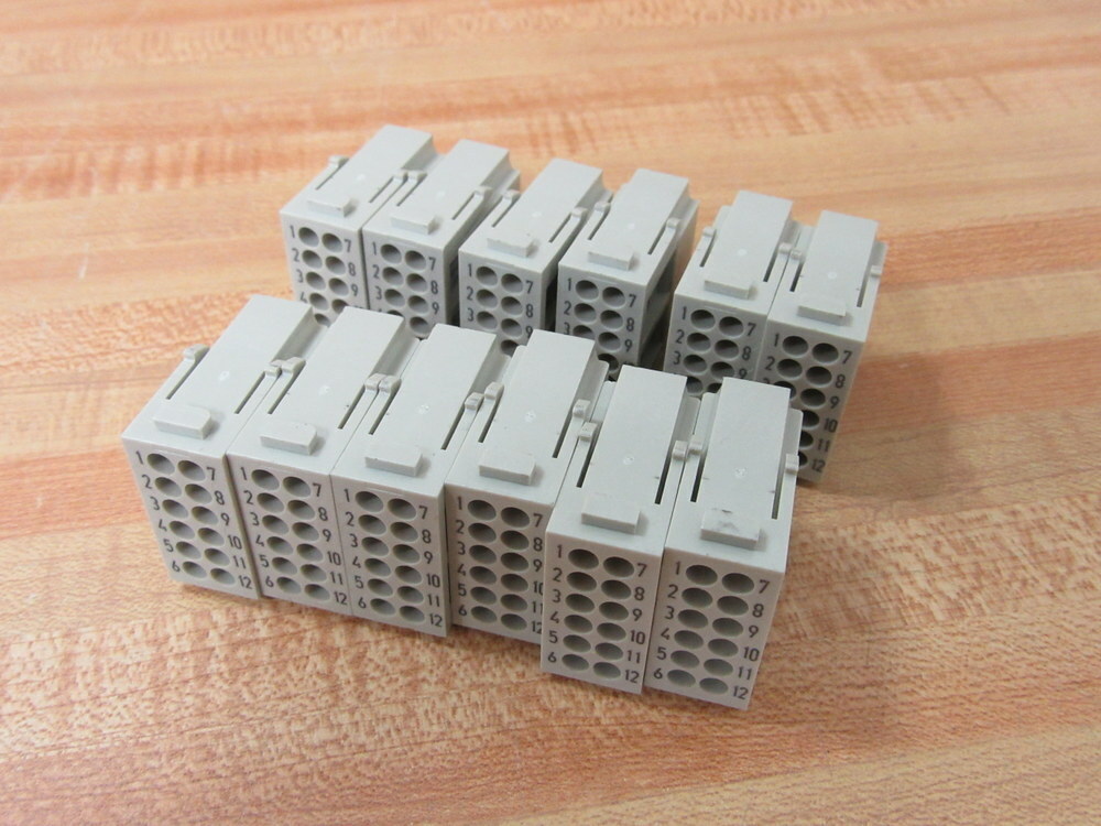 Harting 09 14 012 3001 Han DD Module 09140123001 (Pack of 12)