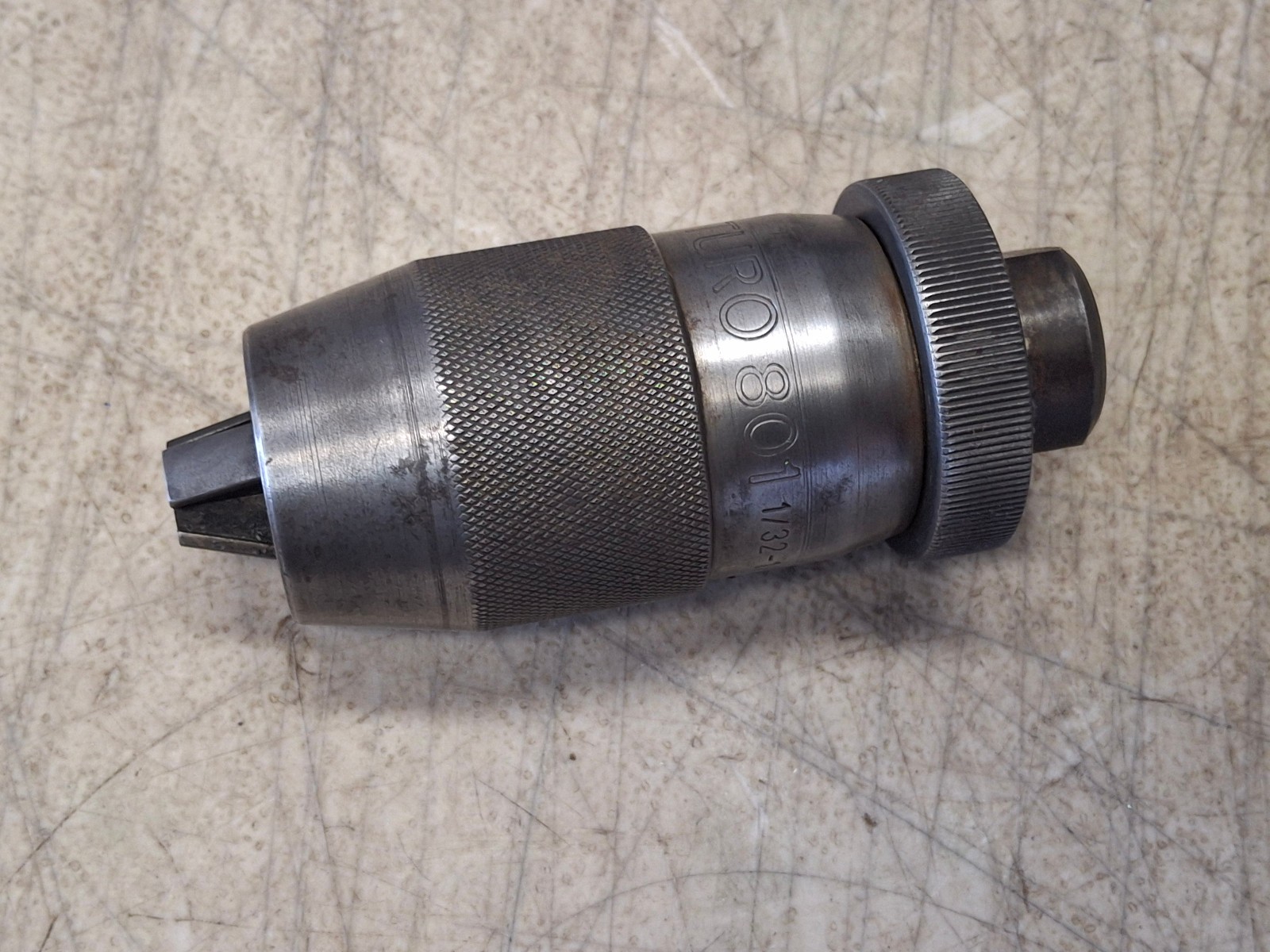 Metabo-Futuro Keyless Chuck – Type 801 – 1/32″ – 1/2″ 1-13 Morse Taper #2 (MT2)