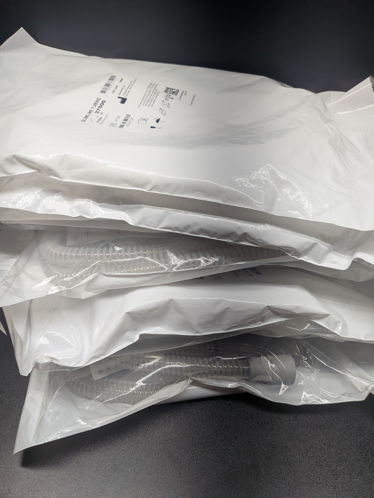 Lot Of 9& SLIMLINE TUBING 37500 NEW Sealed in Package (One hose in each pack)