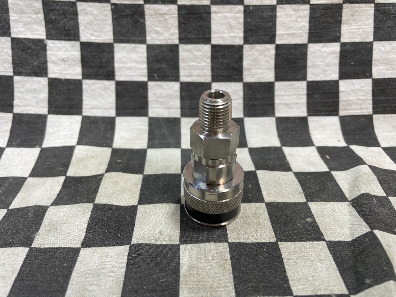 SWAGELOK Quick Connect Stem with Valve, SS-QC4-B-4PMK1, SSQC4B4PMK1 #1541P2