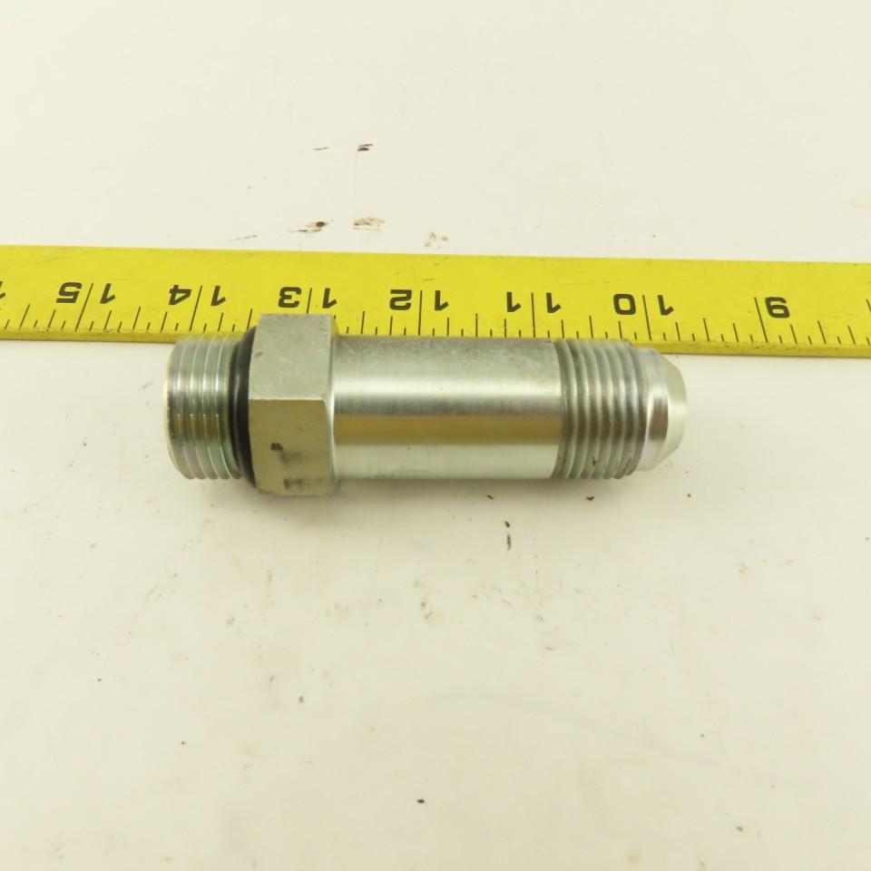 5/8″ OD Tube 1-1/16″-12 JIC Flare 1-1/16″ Male O-Ring Seat Extension 3-15/16″OAL