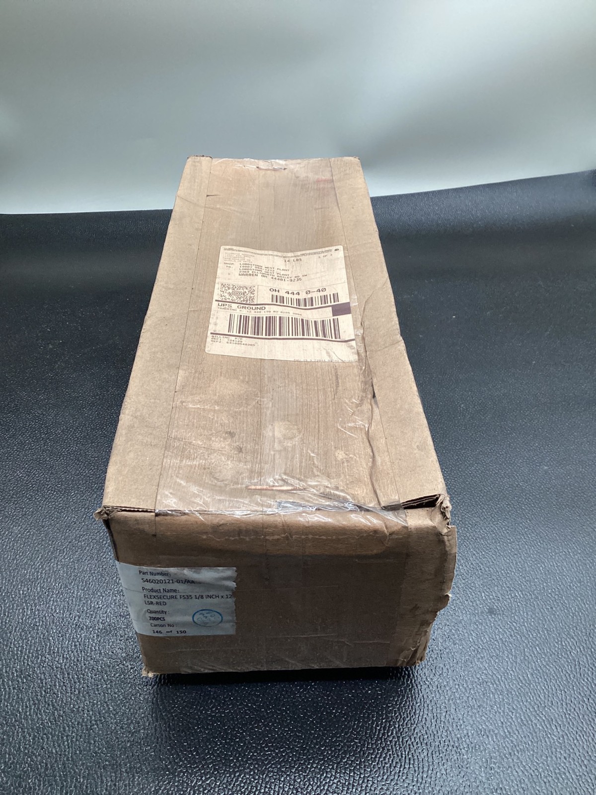 FLEXSECURE S46020121-01/AA 1/8″ x 12″ LSR-RED NEW