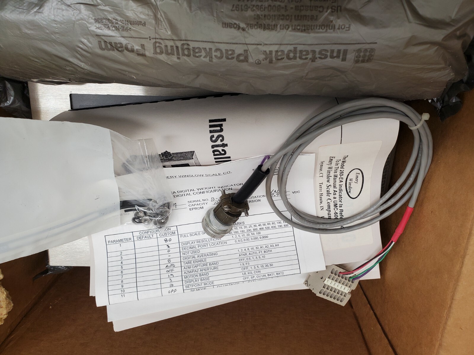 NEW OLD STOCK! CONDEC S.WA-4131 115VAC III/IIIL DIGITAL SCALE READOUT UMC600DAAC