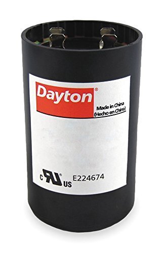 Dayton 2MDU6 Motor Start Capacitor, 590-708 MFD, Round