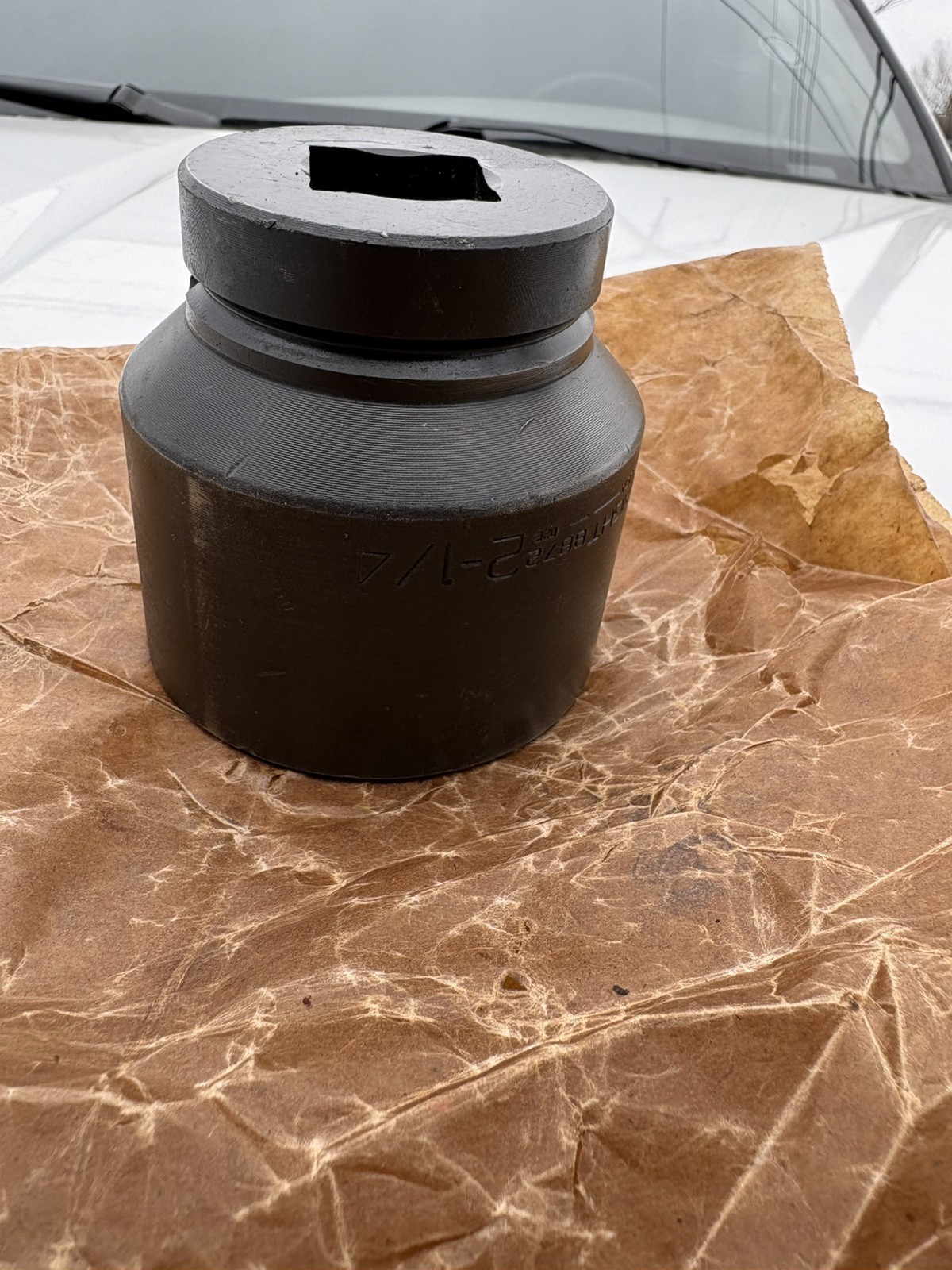 Wright Tool 8872 – 1Inch Drive 6 Point Standard Impact Socket – 2-1/4Inch