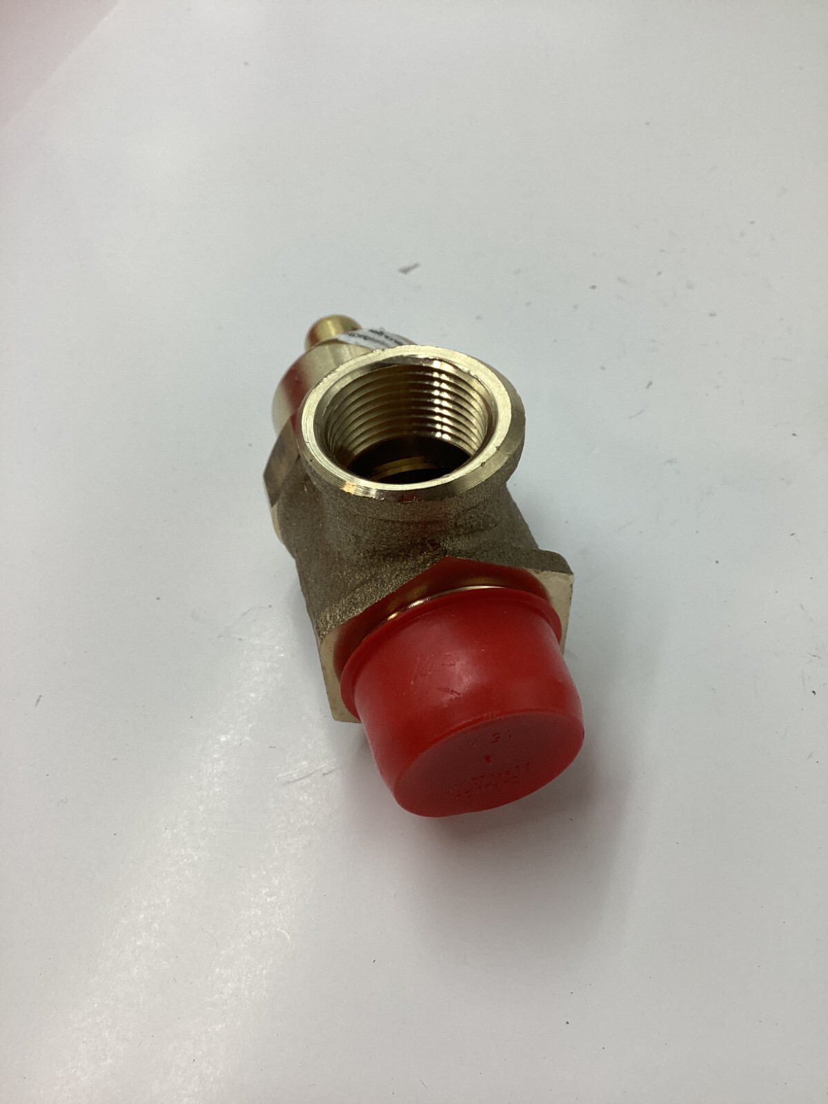 W.L Hamilton .96″ MPT Threaded Lead Free Brass Safety Release Valve