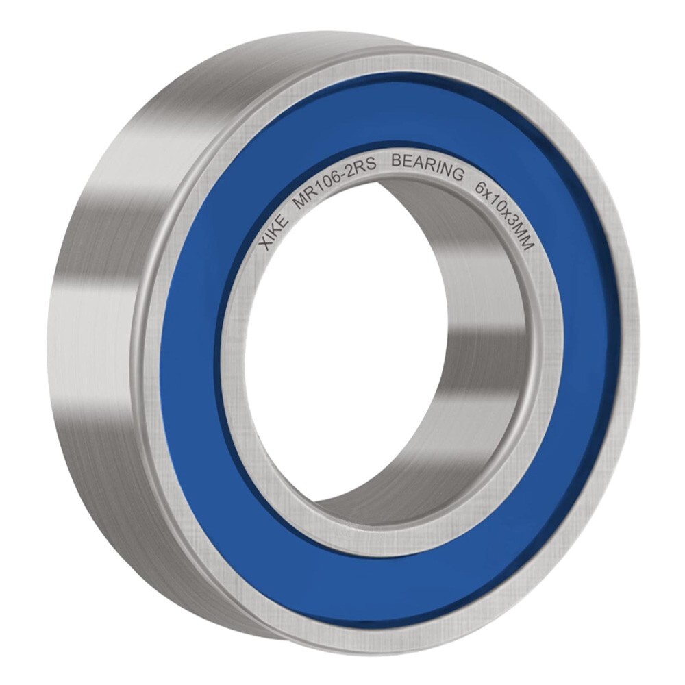 MR106-2RS Sealed Ball Bearings (6X10X3mm) – 4 pack – Chrome Steel – ABEC-3