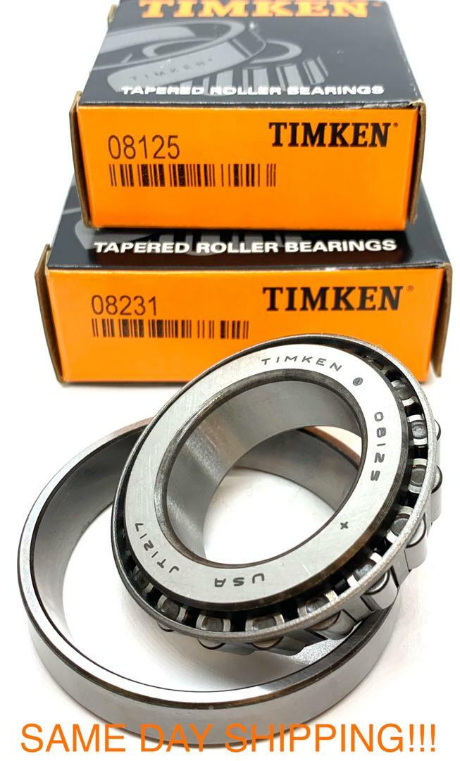 TIMKEN MADE IN USA 08125/08231 1.25×2.31×0.61″ Single Row Taper Roller Bearing
