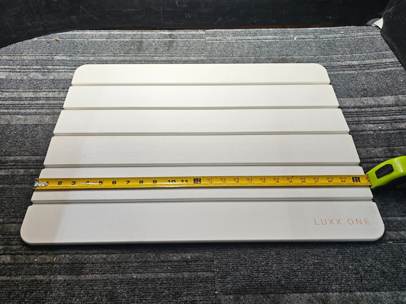 Luxx One Stone Mat 25.1 x 17.9″ x 0.5″, Flexible, Warp & Break-Resistant