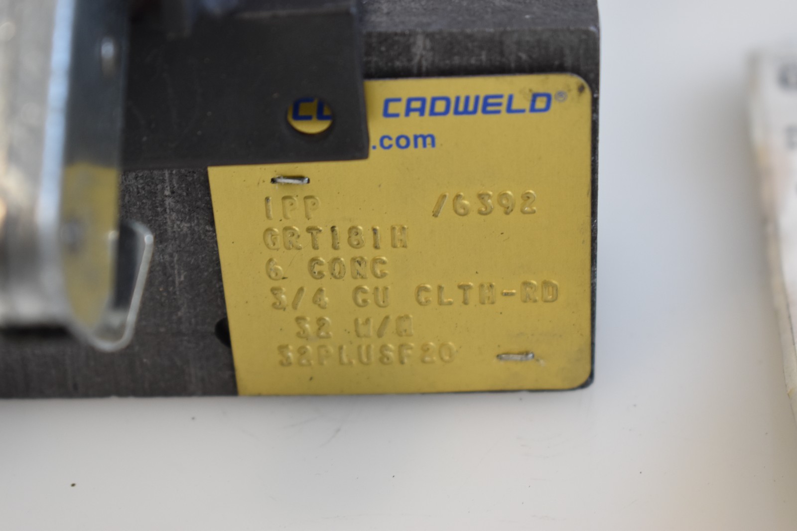 Cadweld Tools Mold Handle Clamp P/NB399A w/ Instructions