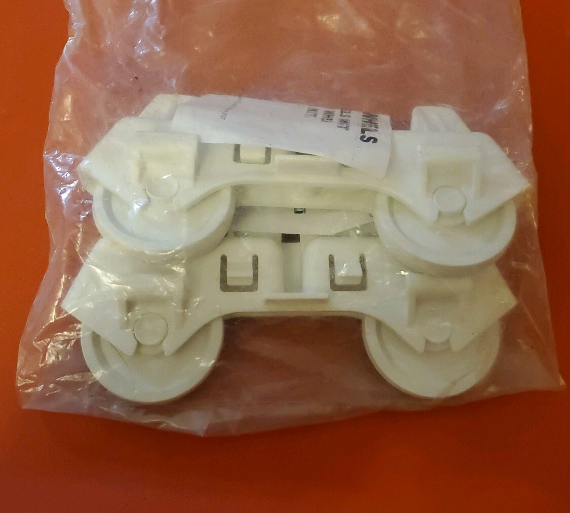 4317933 FSP Dishwasher Lower Rack Wheel (2 count) Whirlpool NEW OEM