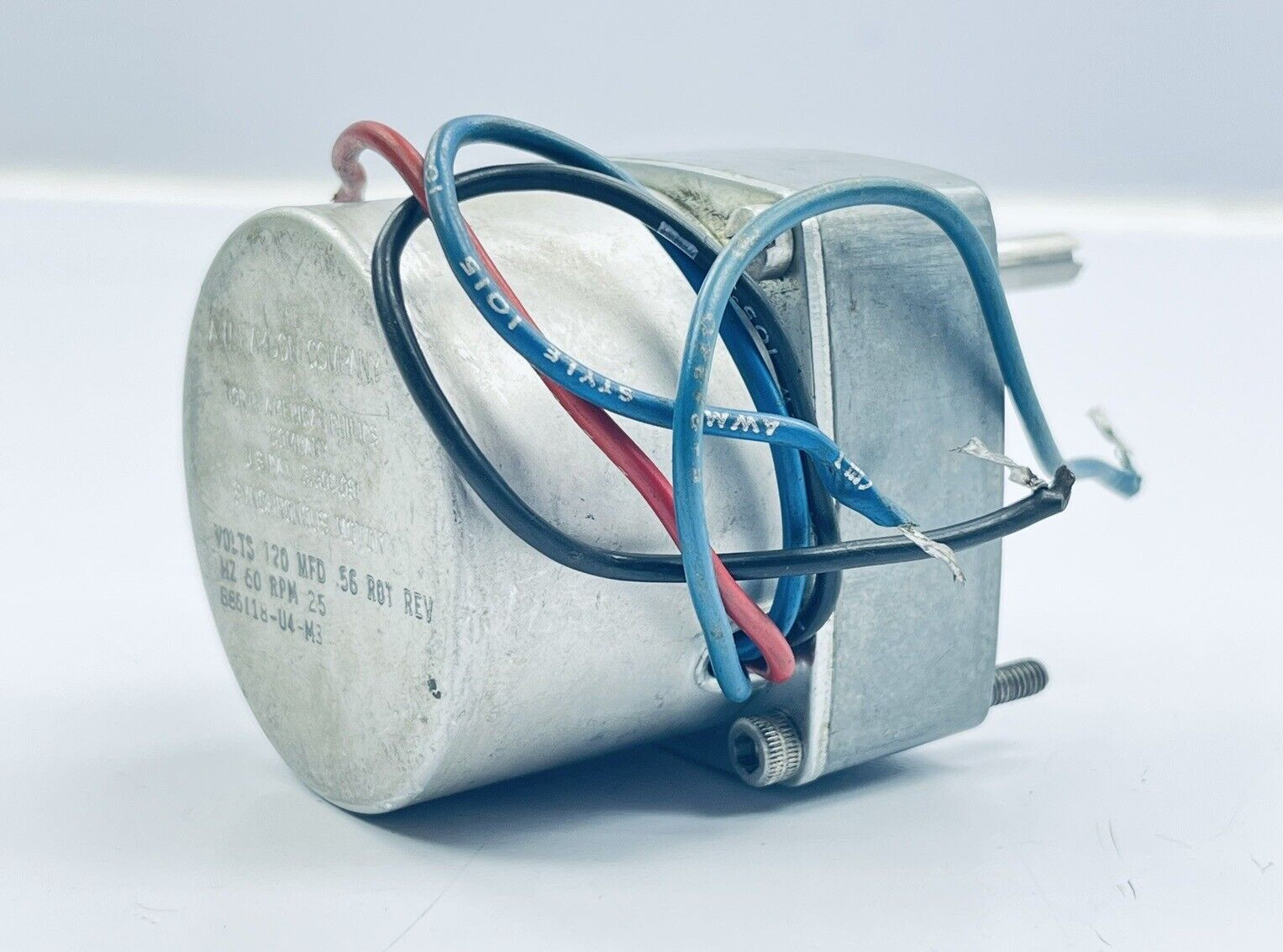 PARTS ONLY AW. HAYDON B86118-U4-M3 SYNCHRONOUS MOTOR 120V 25RPM
