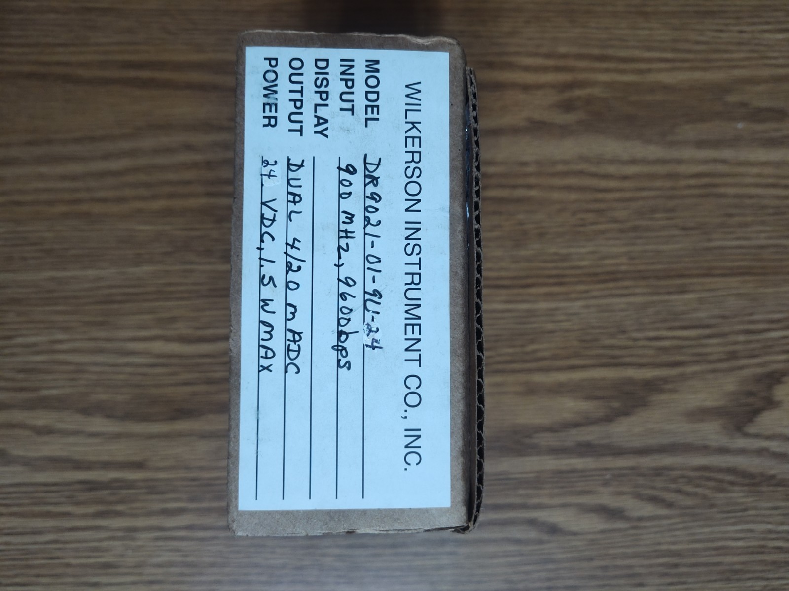Wilkerson Instrument Co. Inc. DR9021 Wireless Receiver