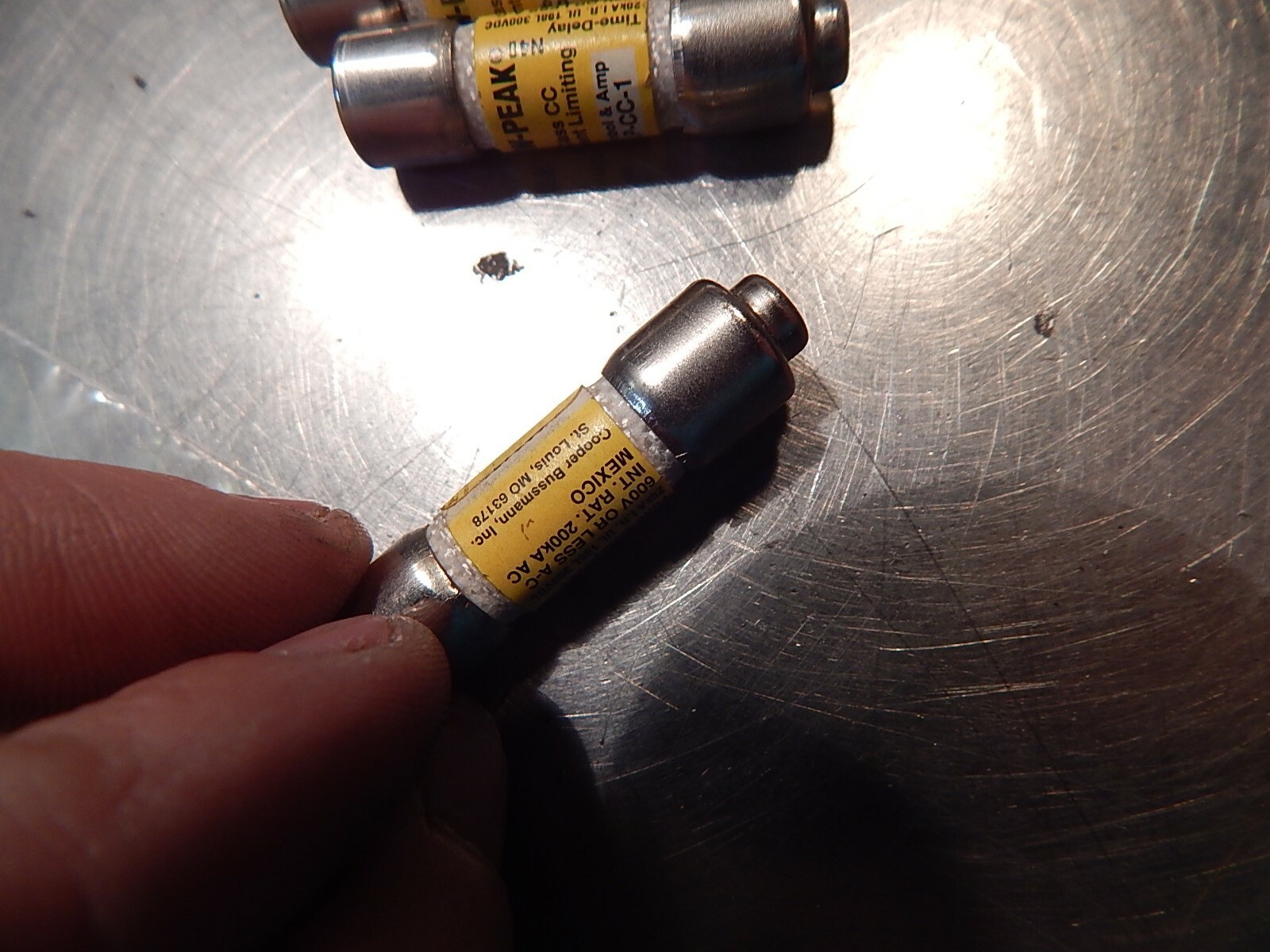 Cooper Bussmann LP-CC-1 600VAC Fuses, lot of 5 *FREE SHIPPING*