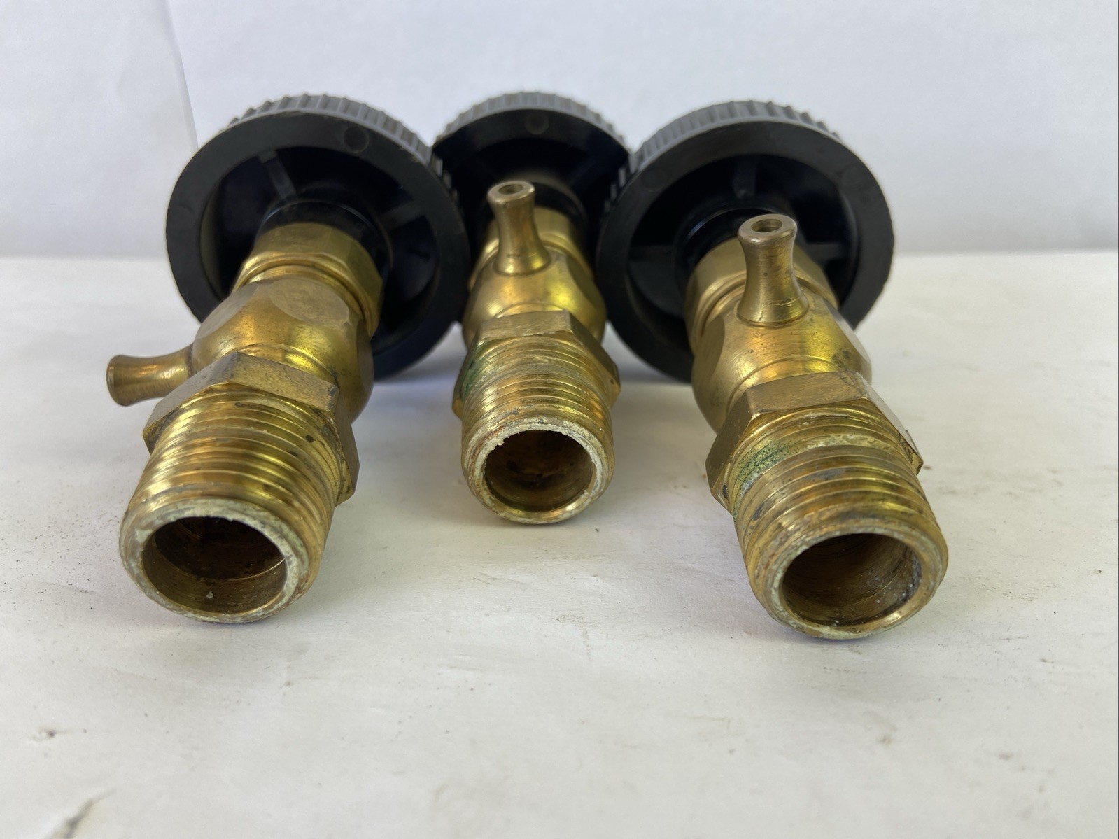 Conbraco Apollo 3/4” Valve 1/2” NPT Compression Gauge Cock Brass Lot Of 3