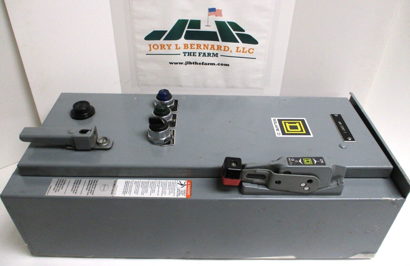 SQUARE-D, 8538SBA21V81CFF4H30P45P66TX22Y1, 30-A, 12/3R, SAFETY SWITCH , USED