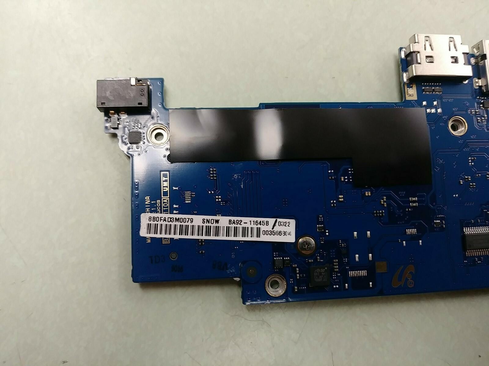 Samsung Chromebook 11.6″ XW300 XE303C12 Motherboard 1.7GHz BA92-11645B
