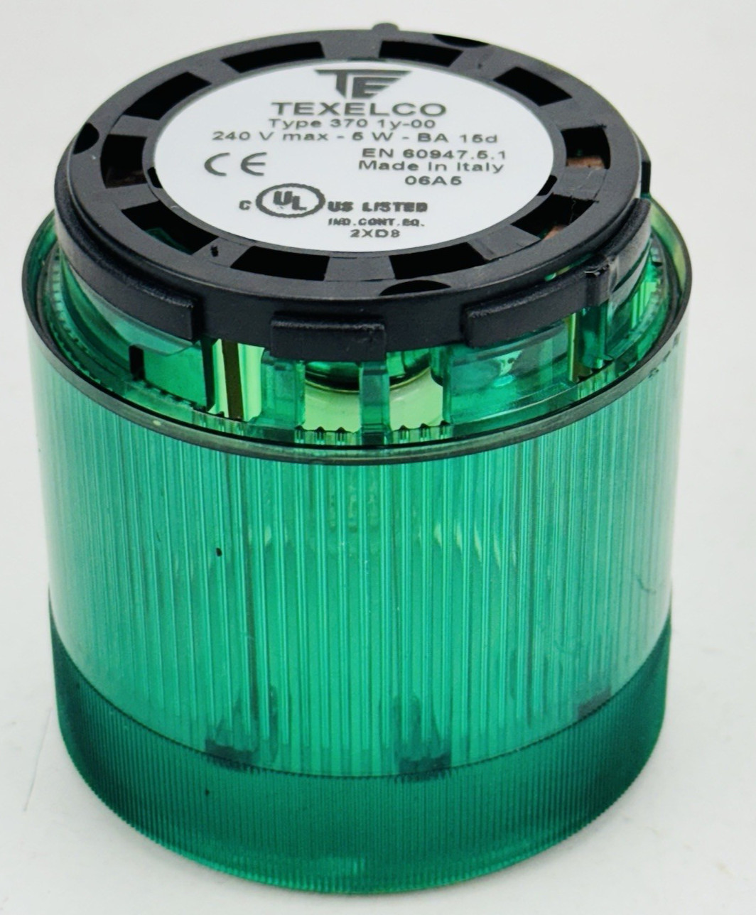 Texelco Type 370 1Y-00 Stack Light Green 240V 5W *WARRANTY*