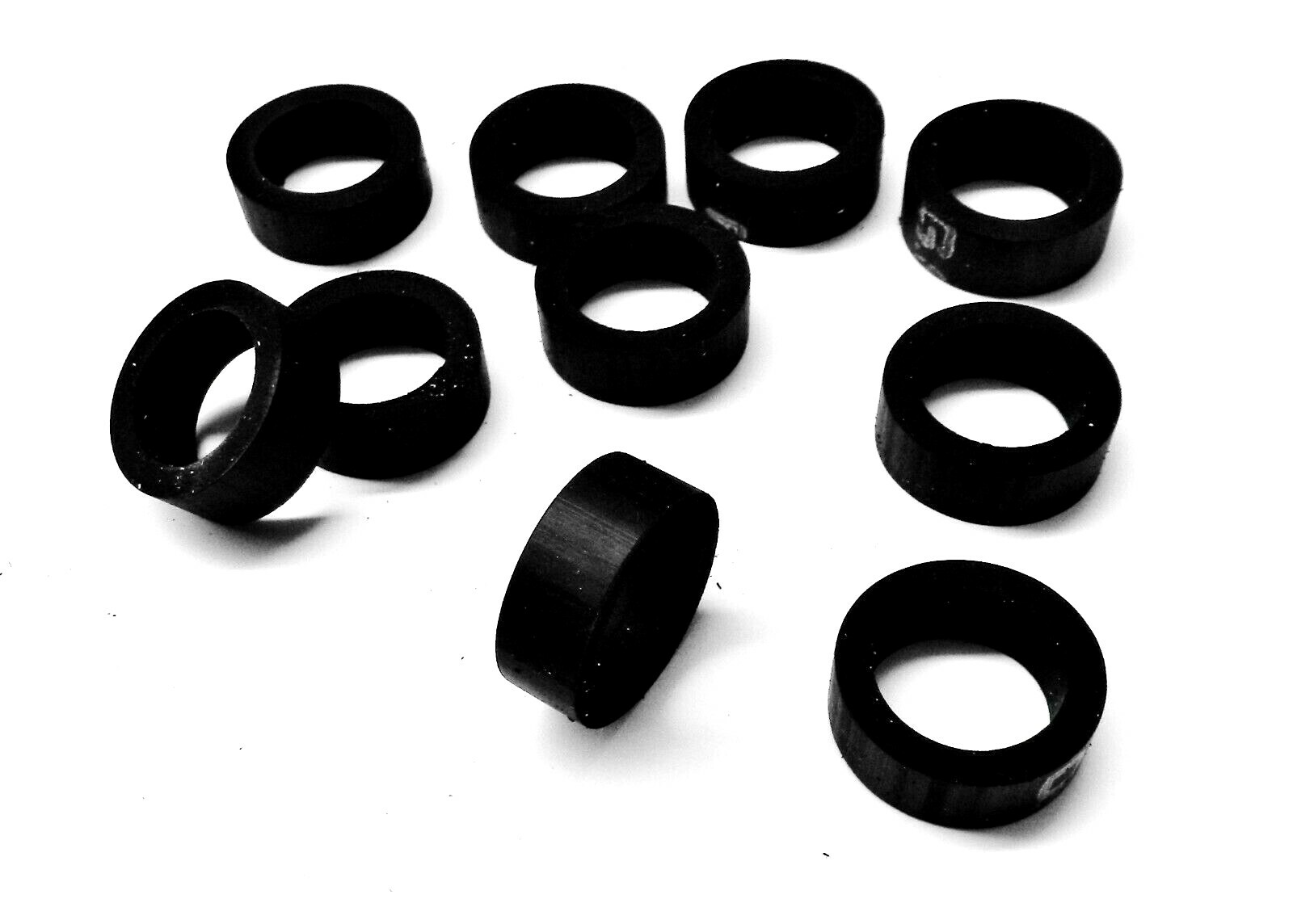 Steamer Rubber Washer Gaskets Boiler Gauge Sight Glass Seals 5/8″OD 10 Pcs