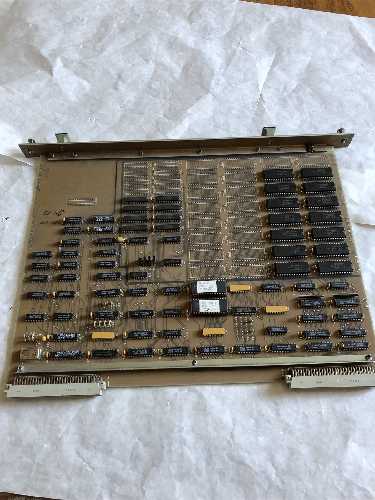 SIEMENS 560-2134,TEXAS 2601334-000,SCHEM 2601332, 64K MEM GOOD CARD,EE,EK
