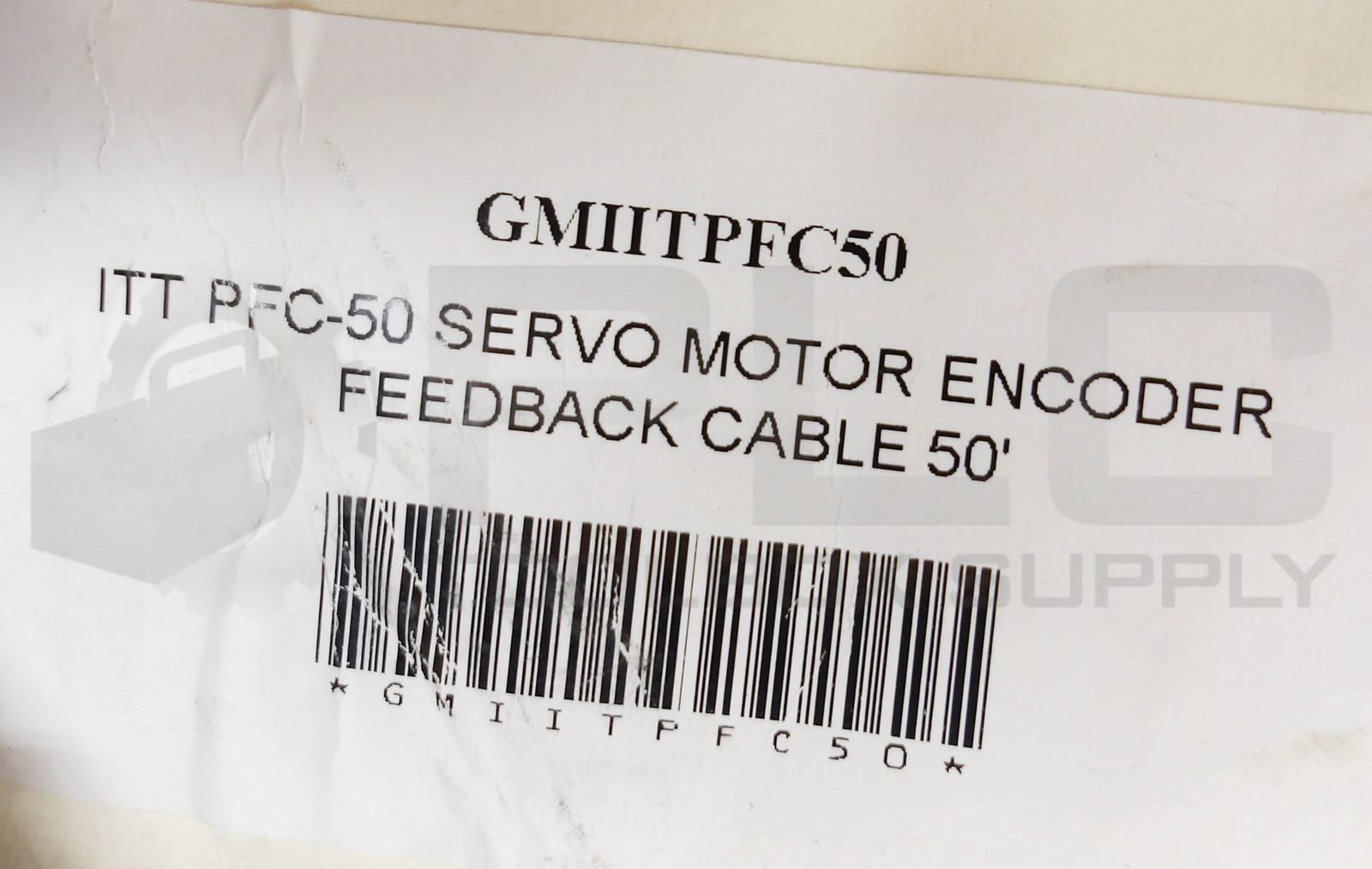 NEW INTEGRATED INDUSTRIAL TECHNOLOGIES PFC-50 CABLE APPROX 50FT PGF 031629-2-1