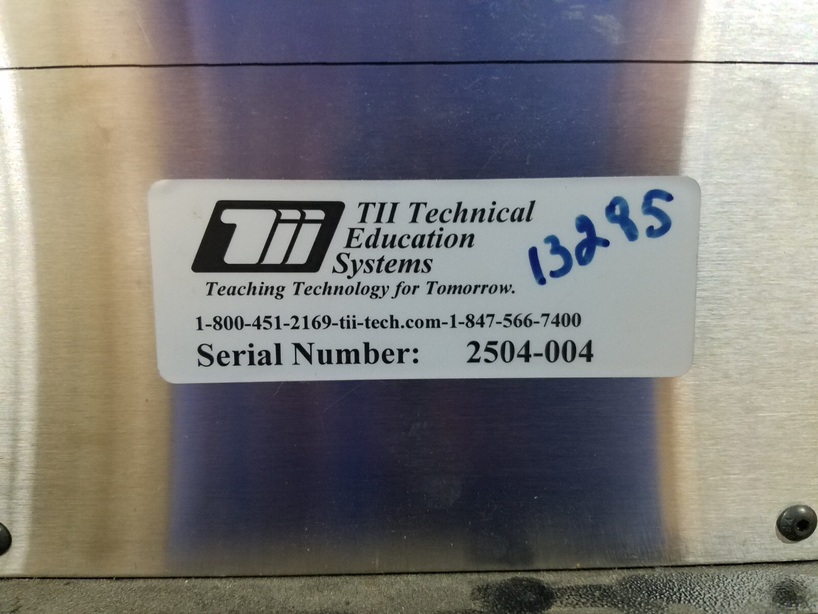 TII Kempf KTS-100 Motor Control Troubleshooting Training Center