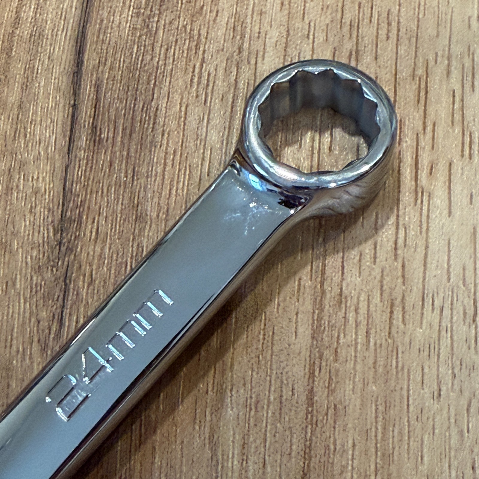 Wright Tool USA 12-24MM Combination Wrench 2.0 12 Point Metric Full Polish 24mm