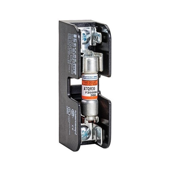 Mersen Atqr2/10 Cc Class, Time-Delay, 0.2A, 600V Ac, Non-Indicating