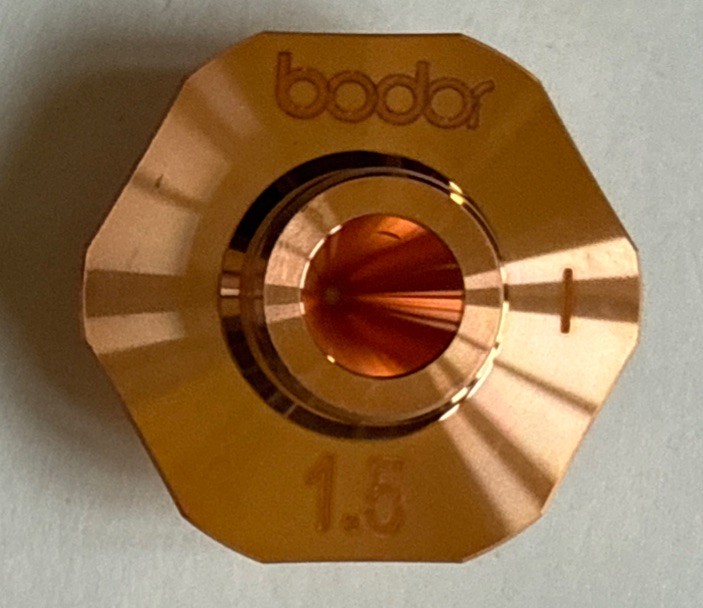 Bodor Laser 1.5 Caliber Single Deck Nozzle