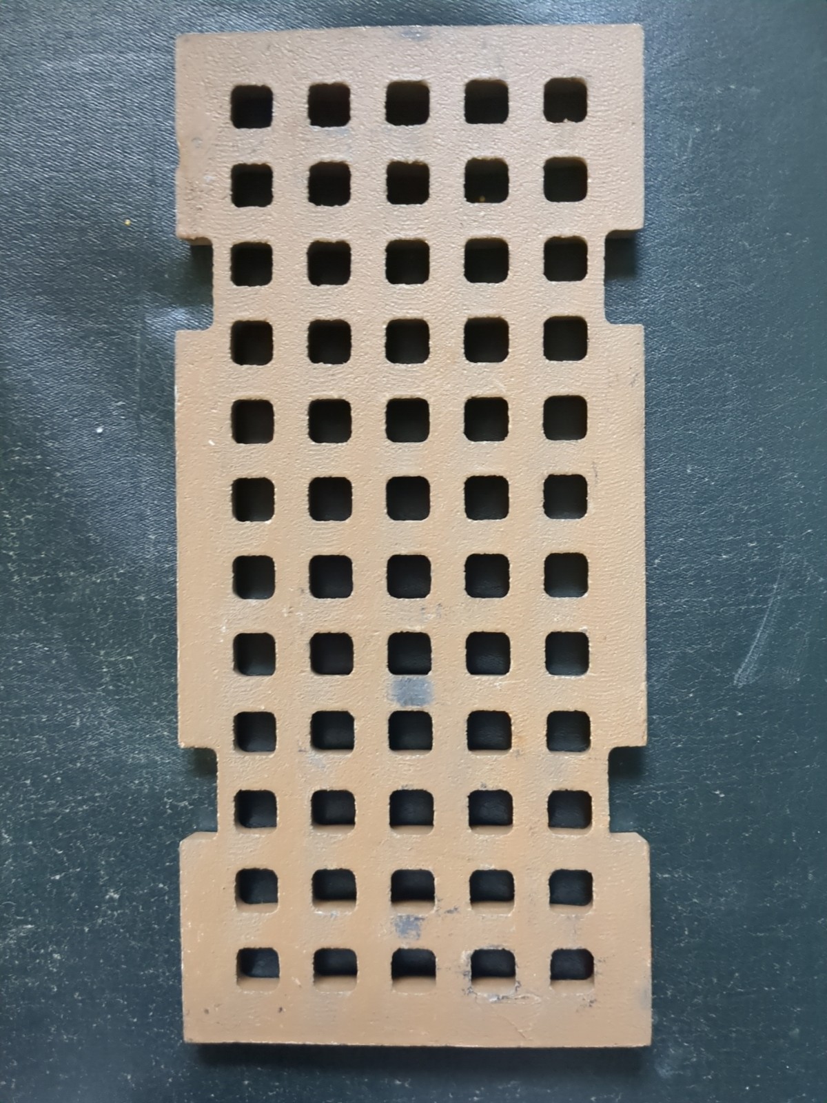 JAY R. SMITH MFG. Grate: A, Rectangular, Square Holes, 6″ Wide, 12″ Length