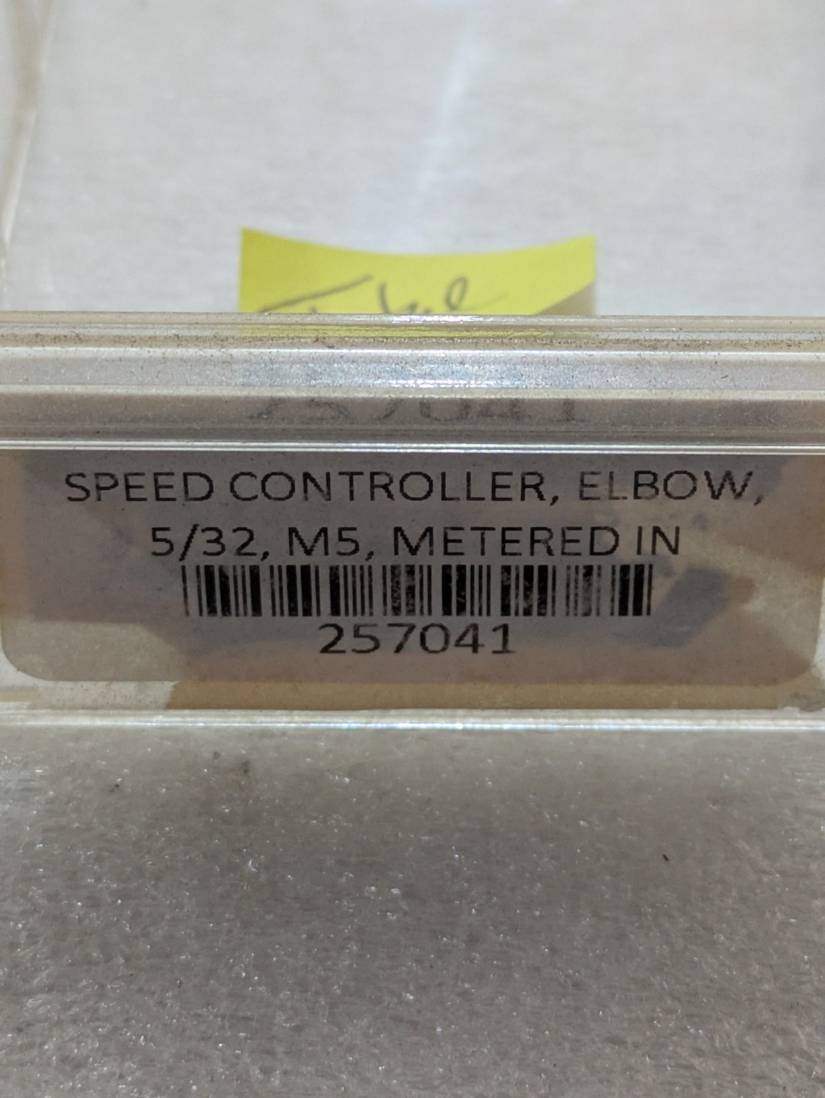 SMC AS1211F Speed Controller Elbow 5/32 M5 Metered-In Pneumatic Flow Valve OEM