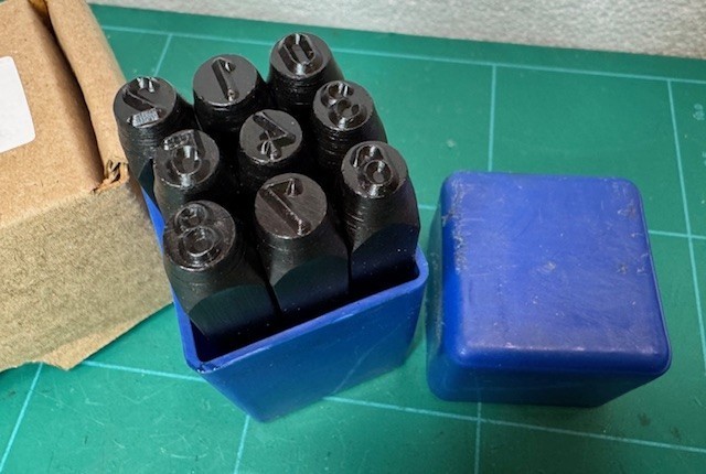 Number Punch Set 1/4″ BARGAIN CLEARANCE bargain PRICE
