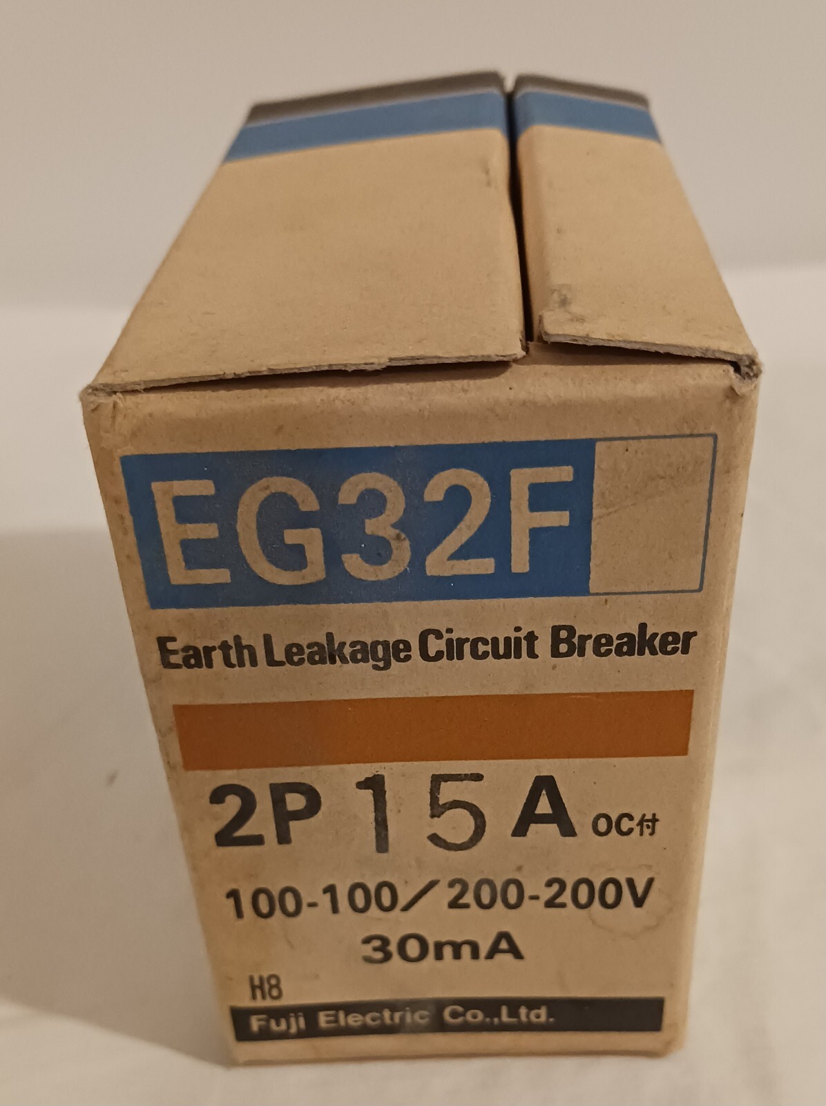 FUJI Electric EG32F Earth Leakage Breaker. 15A. New in box. Free Shipping.