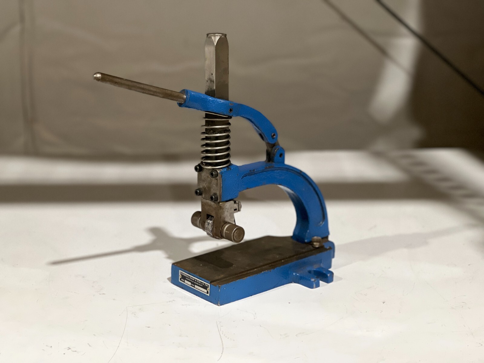 Numberall Model 98 Marking Platform Hammer Stamp with Model 85H Numbering Head