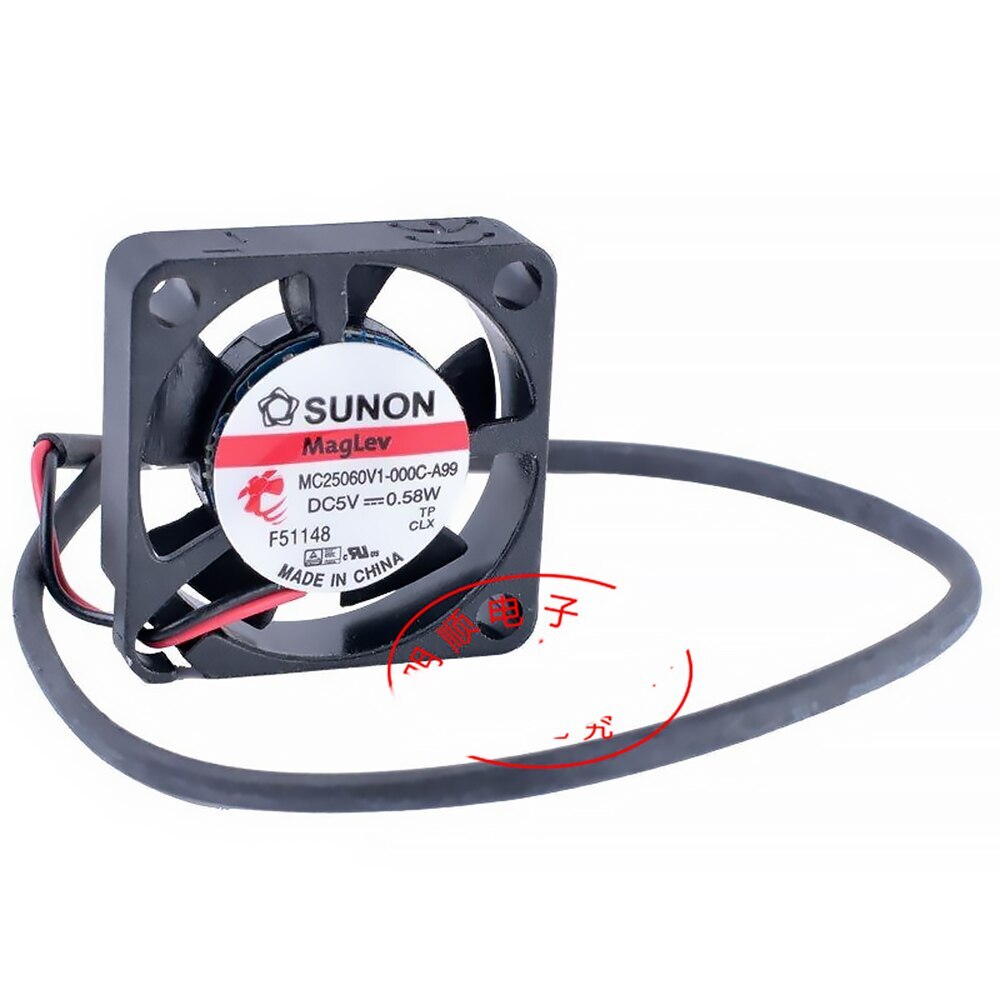 MC25060V1-000C-F99 MC25060V1-000C-A99 2506 25x25x6mm 5V 0.58W 2wires cooling fan
