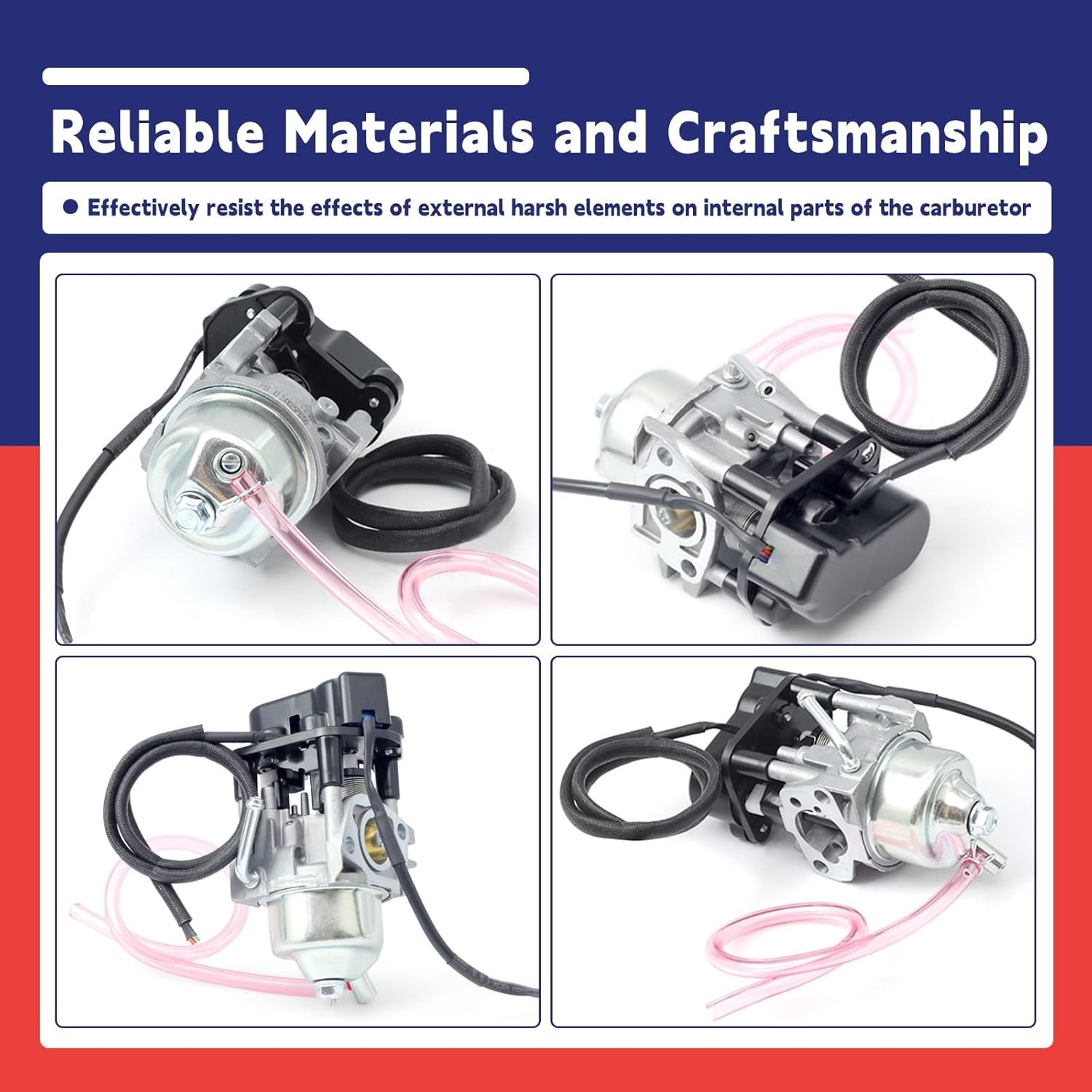 Carburetor Kit with 2 Stepper Motors Replacement for Westinghouse 50040195 IG…
