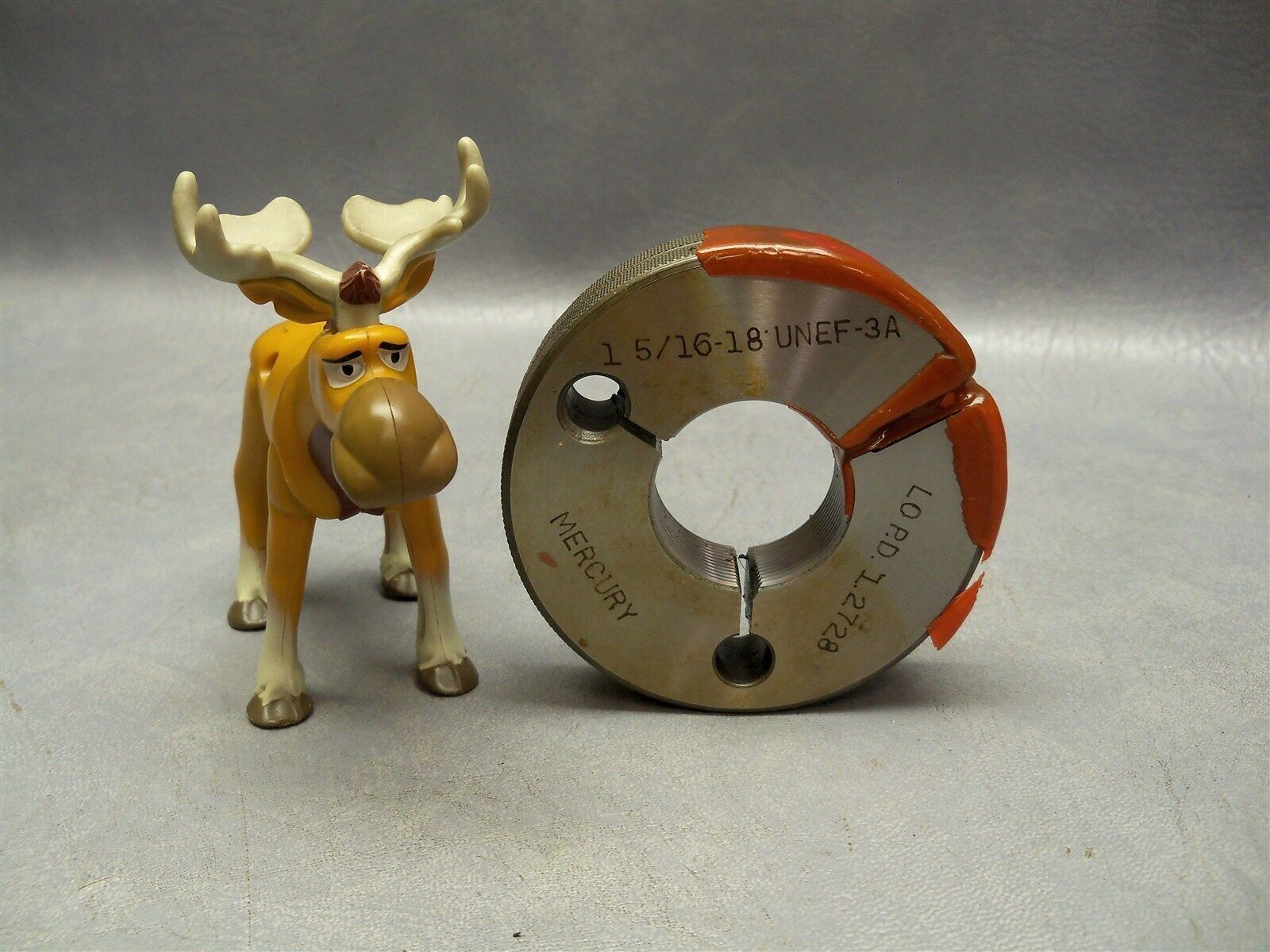 Mercury 1-516-18 UNEF-3A NoGo lo Threaded Ring Gage gage#2