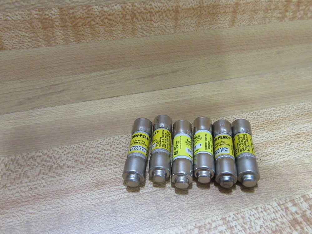 Bussmann LP-CC-3 2/10 Fuse LPCC32/10 (Pack of 6)