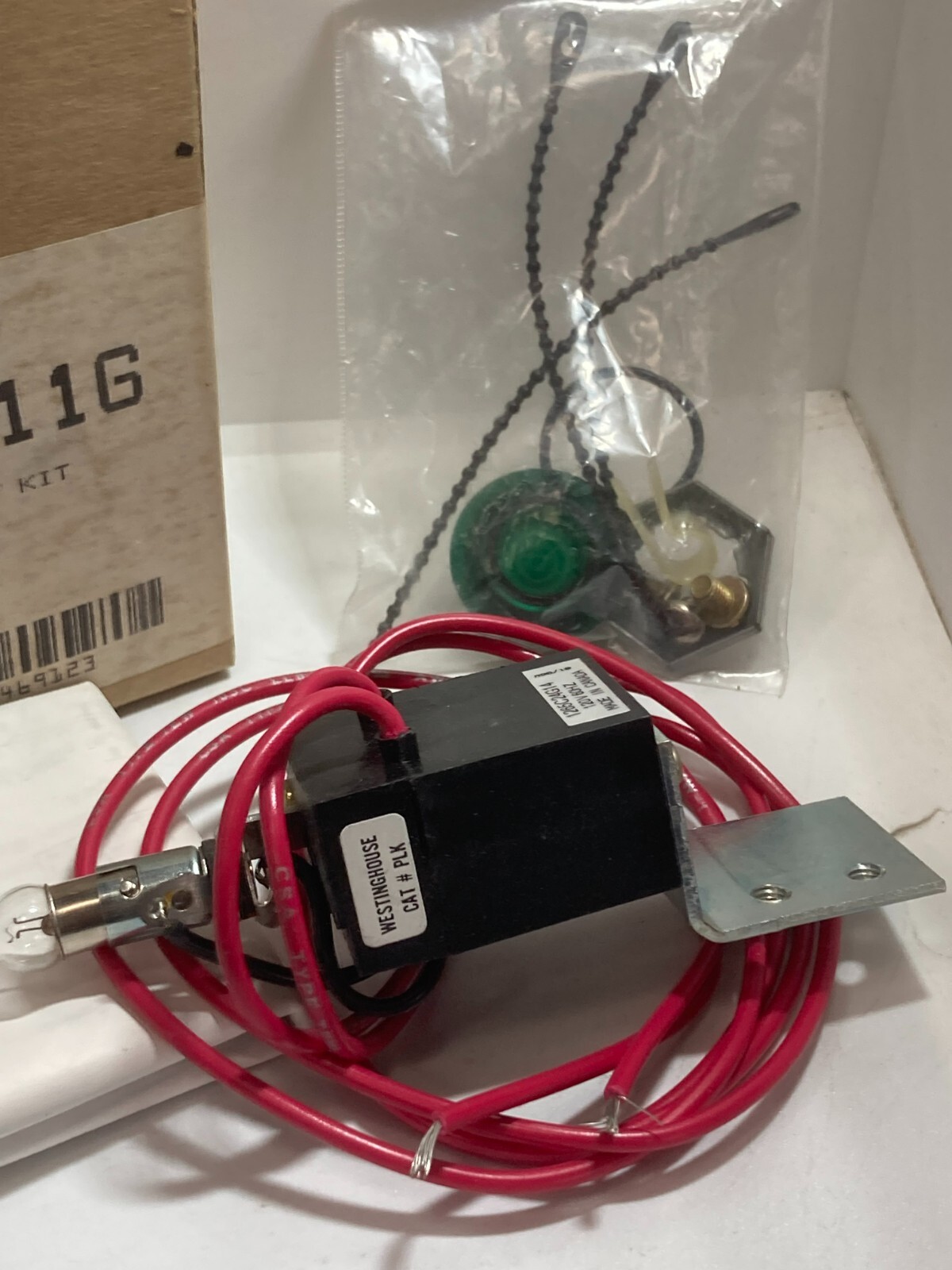 WESTINGHOUSE PLK-11G INDICATING LIGHT KIT GREEN 120V 60HZ NIB