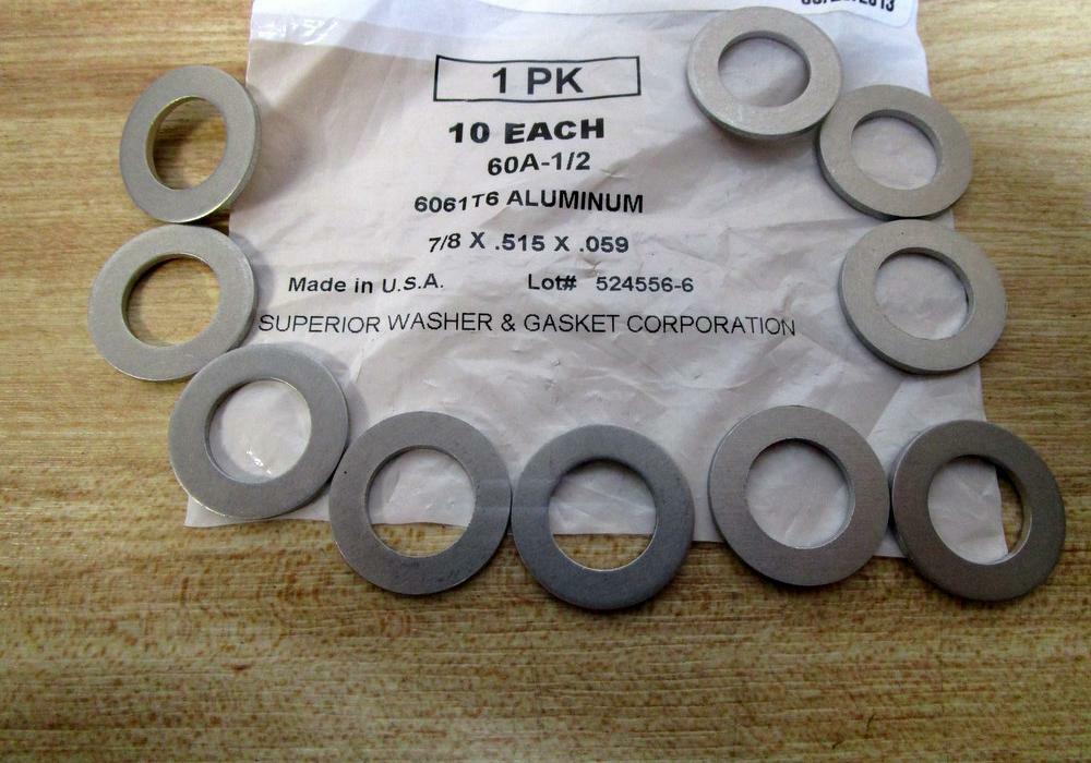 Superior Washer & Gasket 6061T6 Flat Washer (Pack of 20)