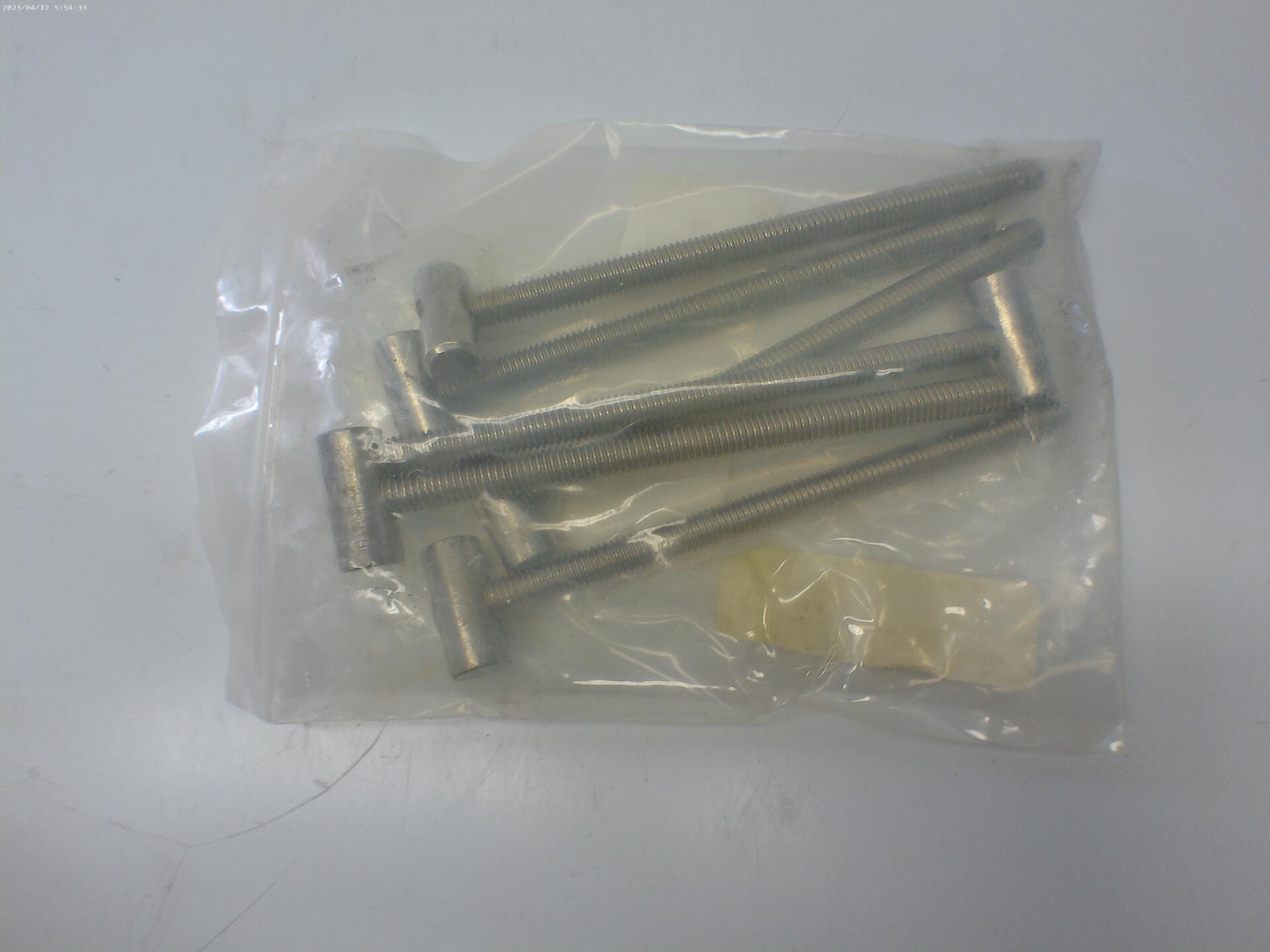 SWECO S48S81121 3/8-NC SS 6″ T-BOLTS PKG OF 6 NSNP