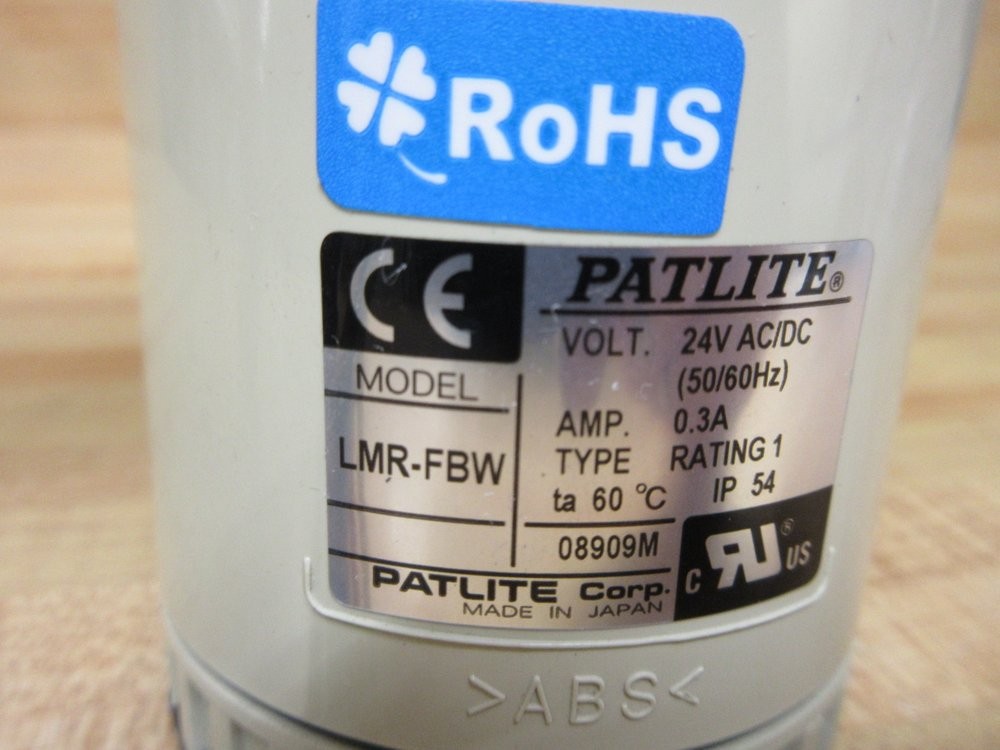 Patlite LMR-FBW Stack Light Base LMRFBW