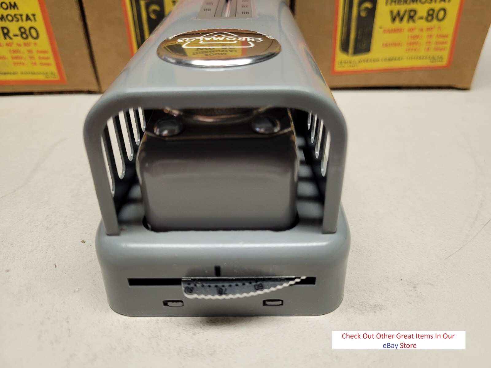 *NEW* CHROMALOX WR-80 120/277V 25/18A 50-80DEG, OPEN ON RISE, WR80