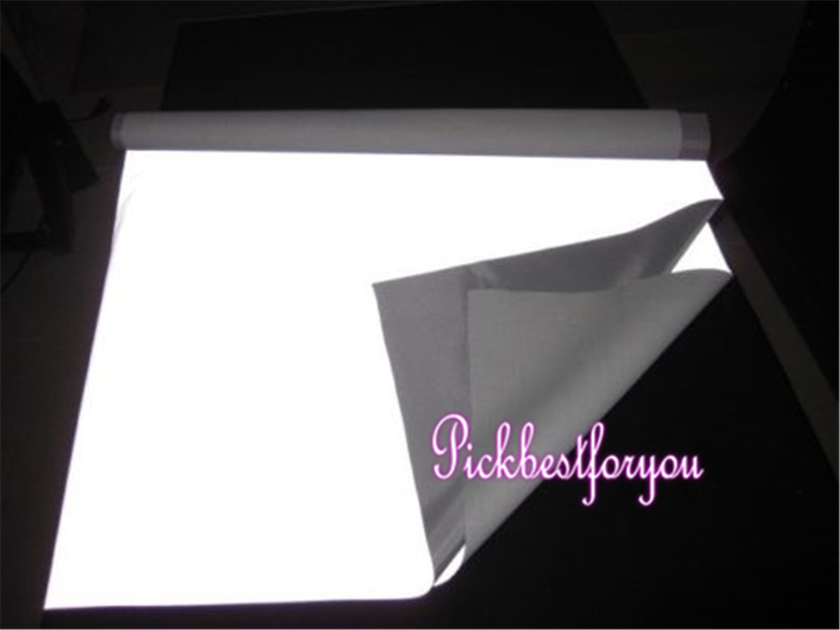 NEW Wide SILVER REFLECTIVE FABRIC sew on material 5Mx39″ 5Mx1M #MU80 QL