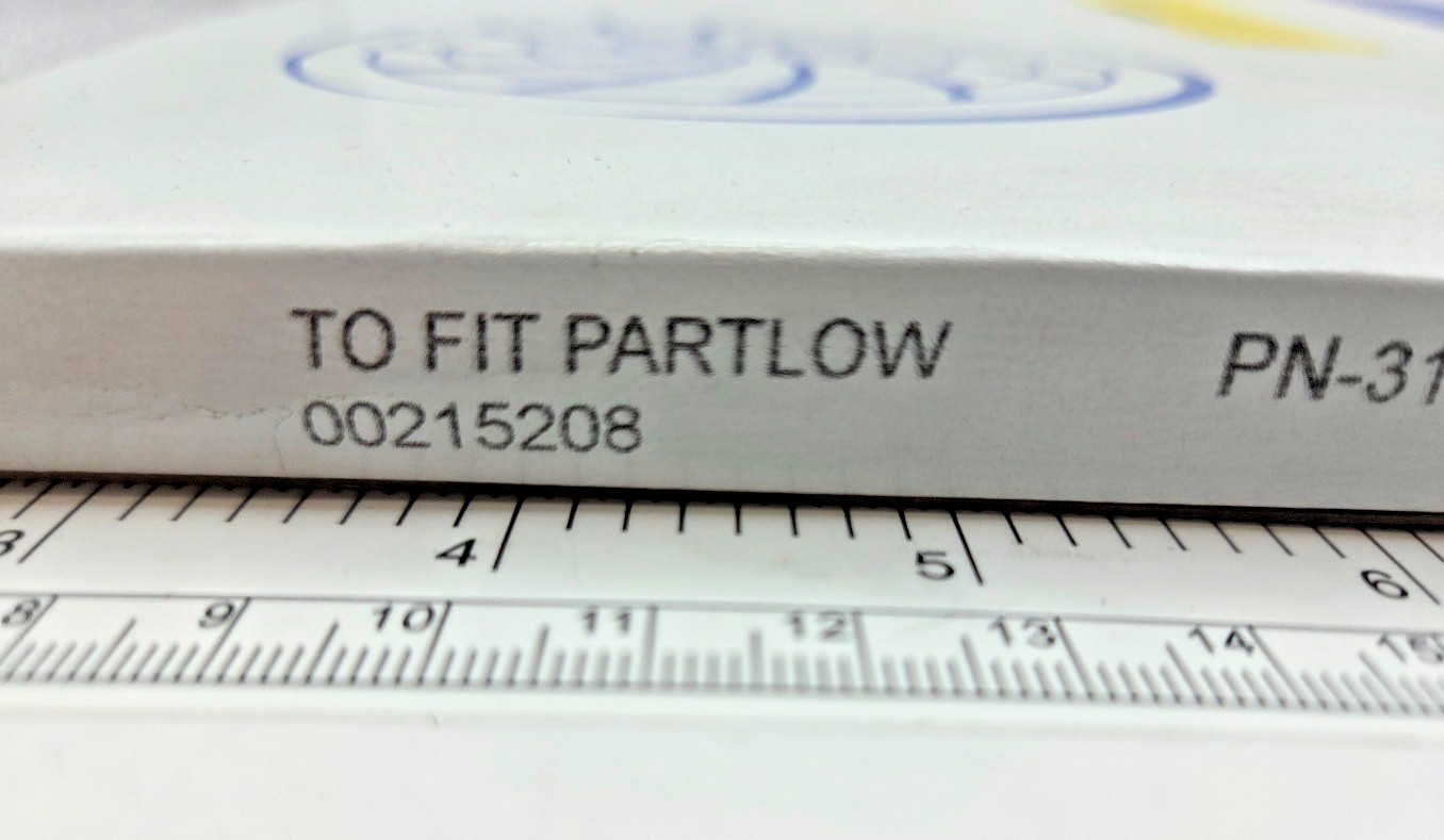 BOX OF 100 GRAPHIC CONTROLS PN-31141214 RECORDING CHARTS PARTLOW 00215208, 0256H