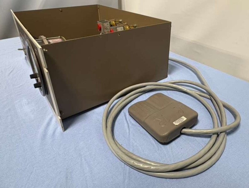 VAC Pedatrol Pressure Control Panel PC-1 w/ Linemaster Switch Foot Pedal B-2-S
