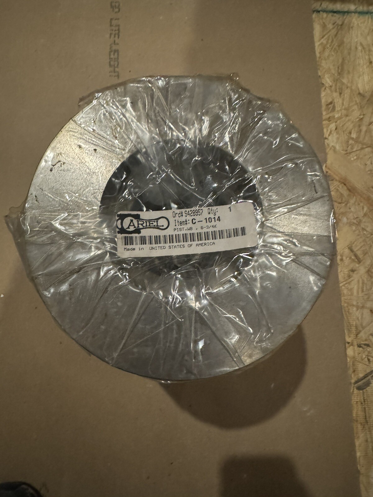 Ariel C-1014 / A-11485 PIST,WB , 6-3/4K OEM Piston Compressor MSRP $2173