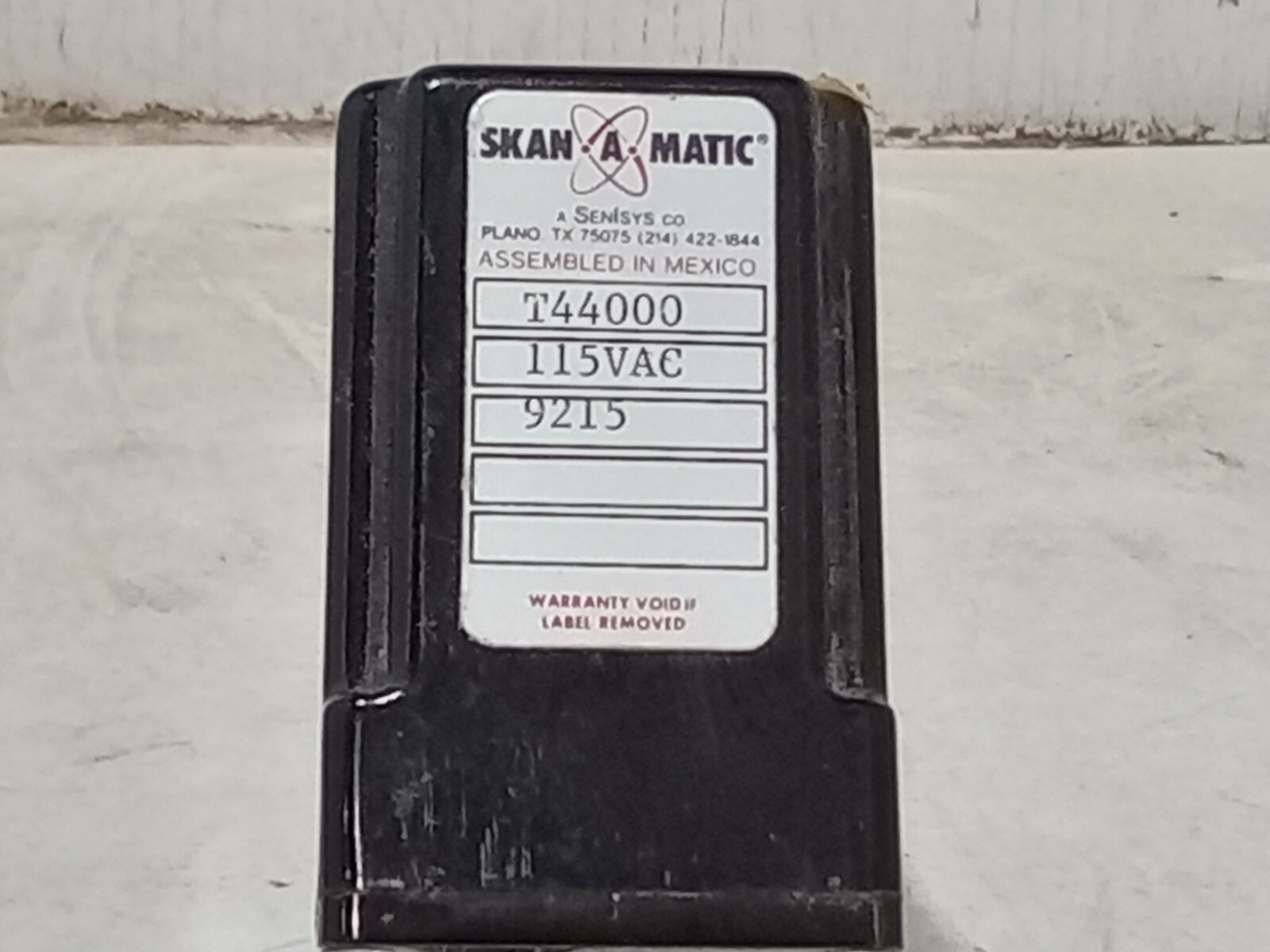 SKAN-A-MATIC T44000 115VAC 9215 (E2B5)