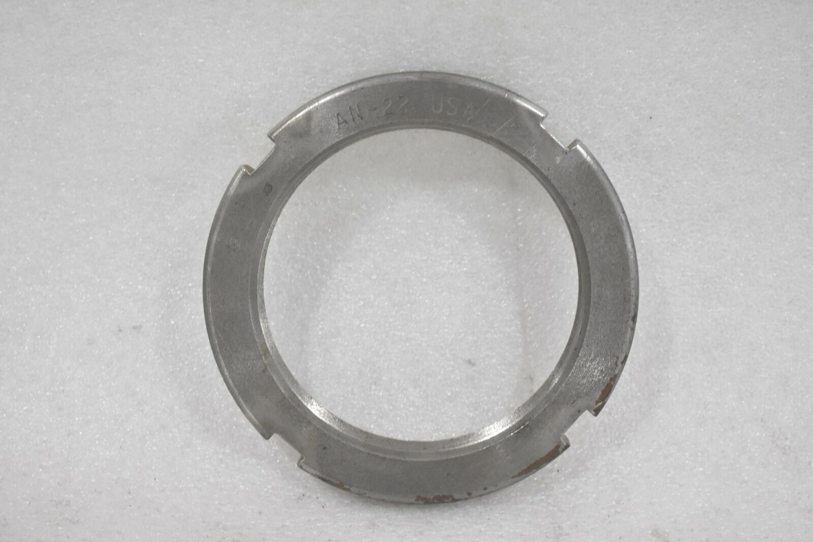 MADE IN THE USA AN-22 LOCKNUT BEARING 4.325-12″ THREAD SIZE 5-23/32″ OD, 5.281″
