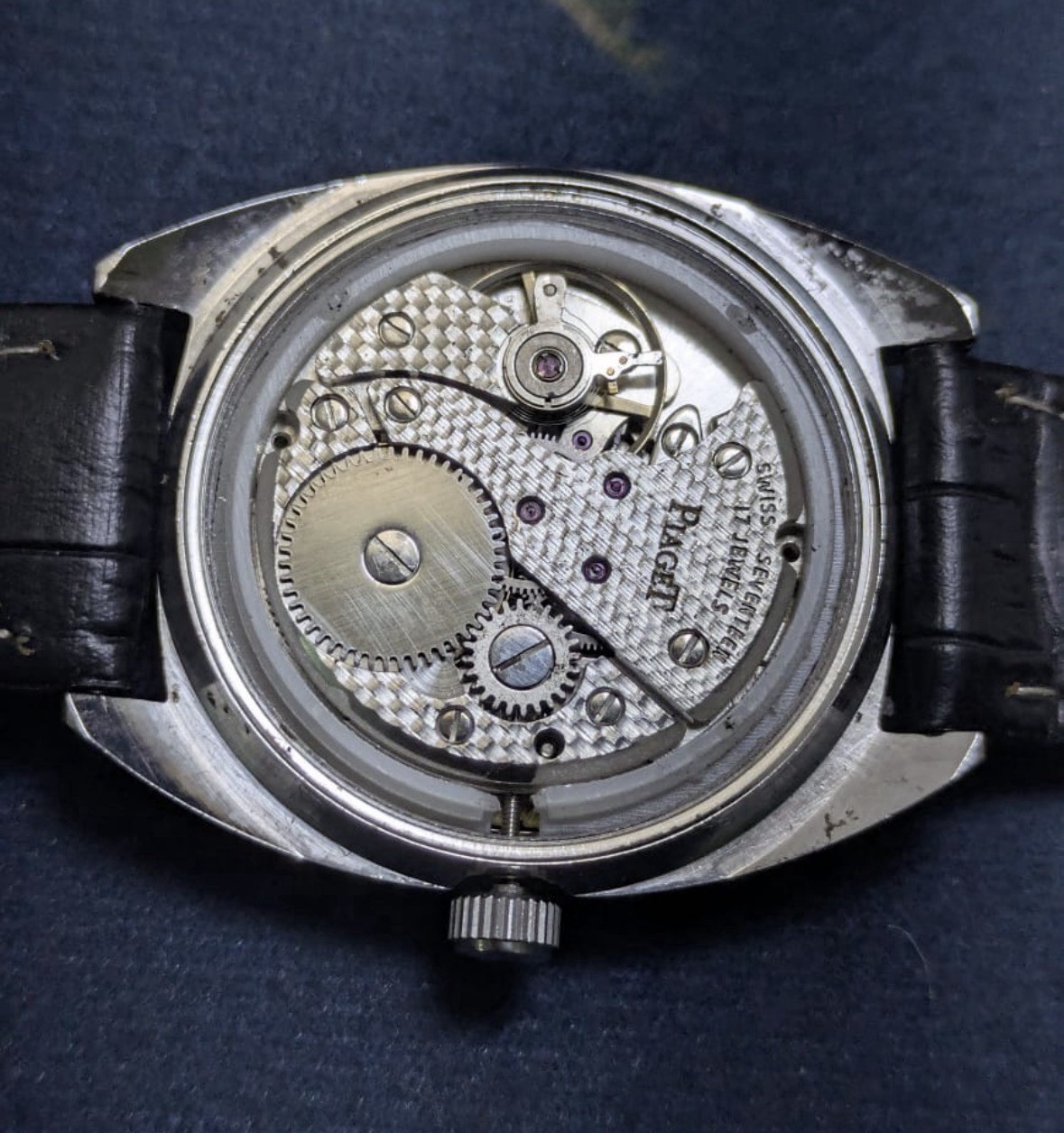 Vintage Piaget 17 Jewels Manual Winding Swiss Made Men’s Watch